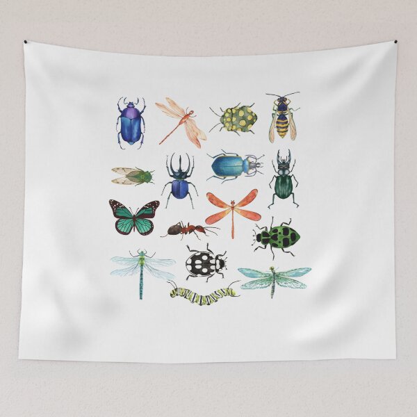 Item preview, Retro Bugs and Beetles Baby, Cute Insect Bodysuit, Hipster Entomologist Baby designed and sold by DesignDenDo ⭐⭐⭐⭐⭐.