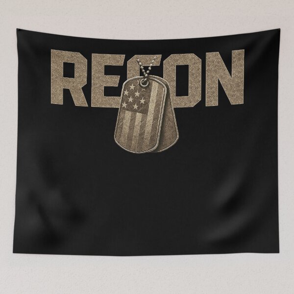 Item preview, RECON Military Dog Tags Design designed and sold by Callsign 84.