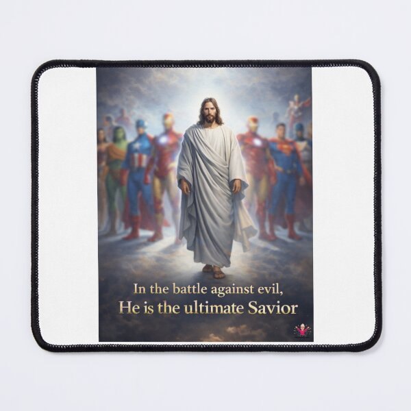 Item preview, Jesus, the greatest Hero designed and sold by Mertonopolis.