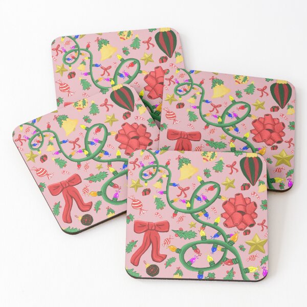 Item preview, Christmas Collage-Pink designed and sold by Cheyana Armantrout .