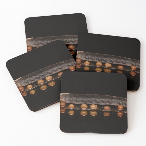 Item preview, Dried Seed Pod with Seeds and Reflection on Black Background designed and sold by Goiko7Margarita.