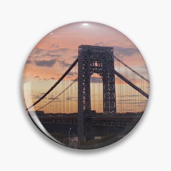 Artikelvorschau, George-Washington-Brücke bei Sonnenuntergang entworfen und verkauft von ZeroTechnique.