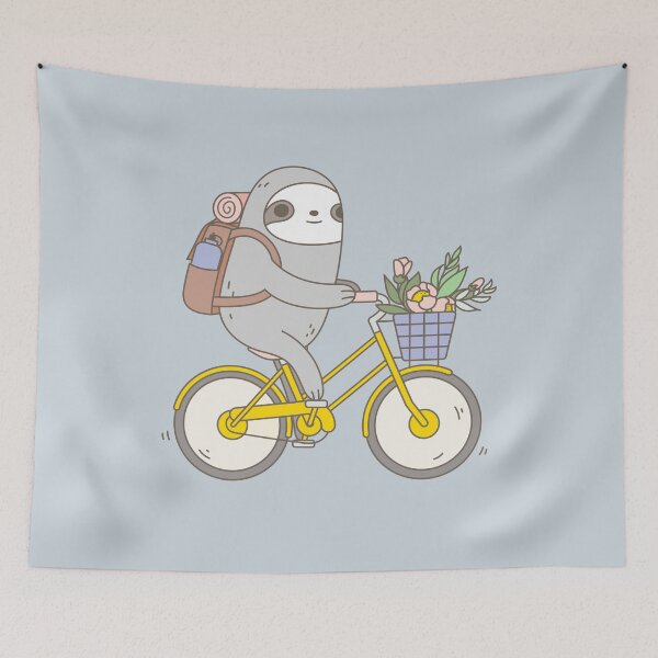 Item preview, Biking Sloth  designed and sold by Miri-Noristudio.
