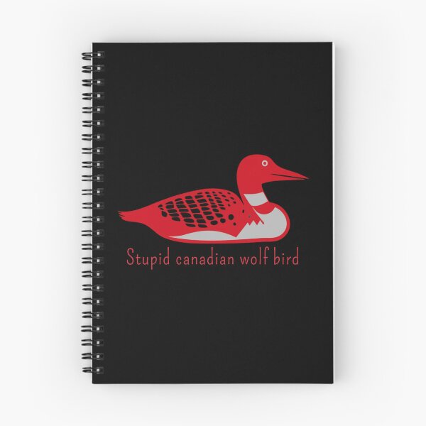 Item preview, stupid-canadian-wolf-bird designed and sold by w66aboo.