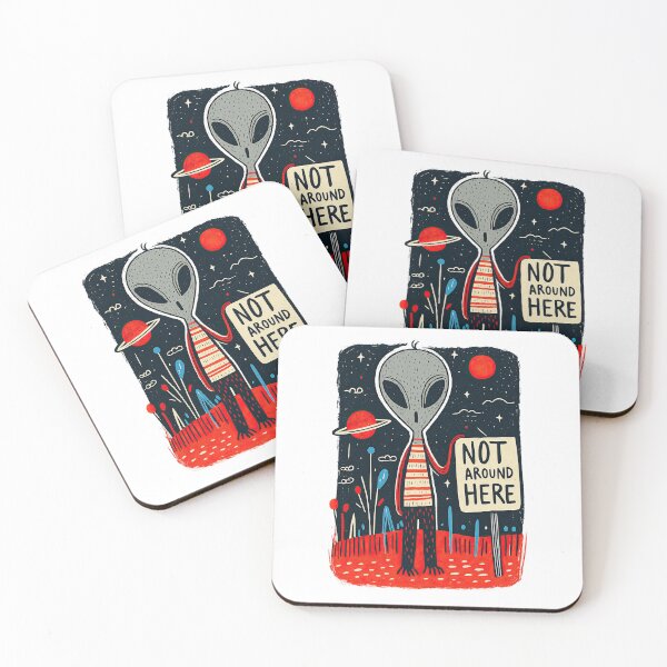 Item preview, Not Around Here designed and sold by EteeArt.