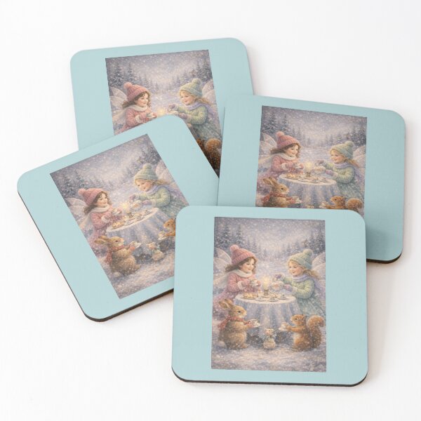 Item preview, Little Sister Winter Fairies’ Tea Party designed and sold by Novel Works Studio.