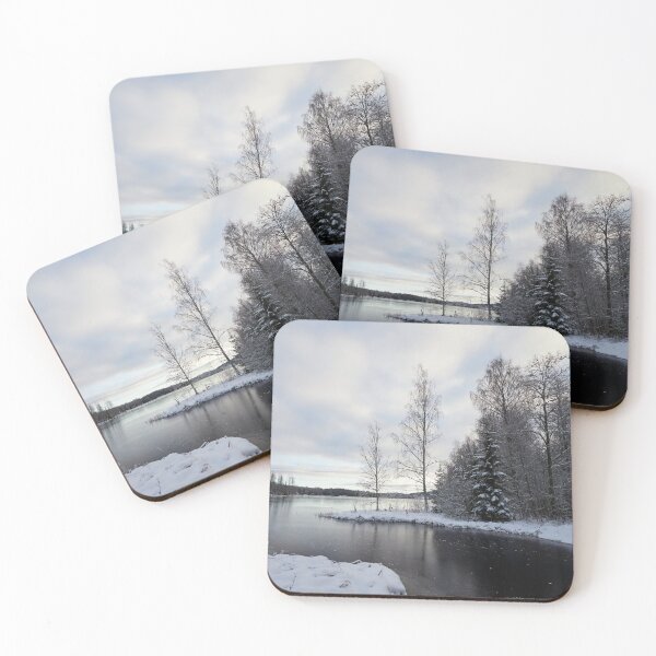 Item preview, Snow by the lake. designed and sold by Jouko Lehto Photography.