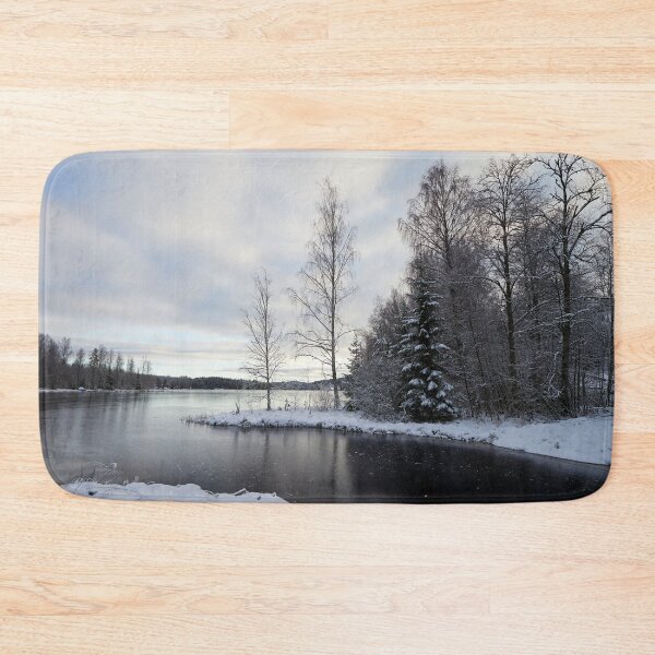 Item preview, Snow by the lake. designed and sold by Jouko Lehto Photography.