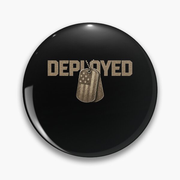 Item preview, DEPLOYED Military Dog Tags Design designed and sold by Callsign 84.