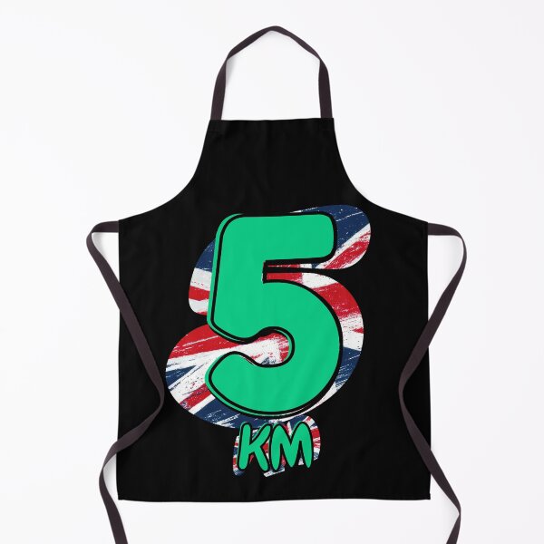Item preview, 5KM Running Achievement - United Kingdom - Emerald Green designed and sold by NineSevenFour.