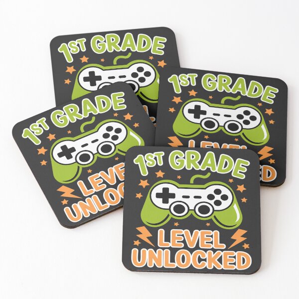 Item preview, 1st Grade Level Unlocked Gamer Vibes Back to School Boys designed and sold by tkhrbika.