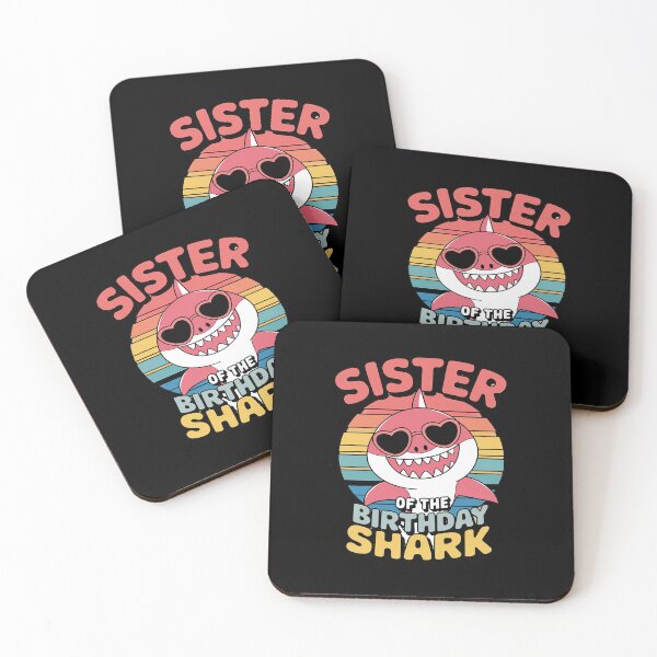 Item preview, Sister of the Shark Birthday Matching Family 1  designed and sold by PowAcademy.