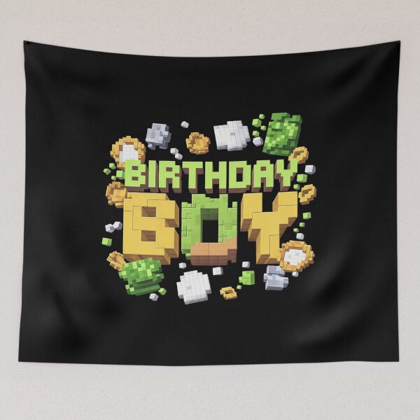 Item preview, Funny Birthday Boy Video Game Pixel Number Gamer  designed and sold by CombatTask.