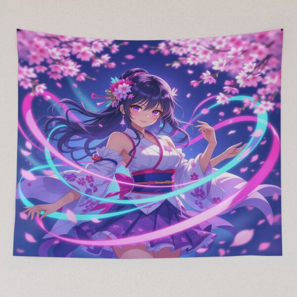 Item preview, Cherry Blossom Walk – between school uniforms, street art & spring vibes designed and sold by FotoworldEdel.