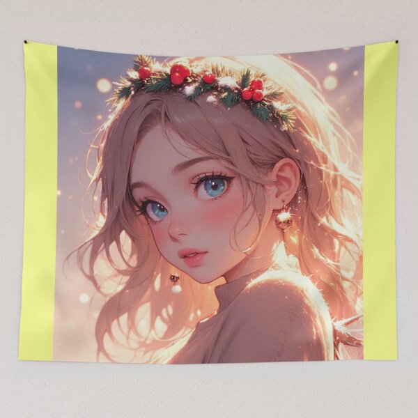 Item preview, Girl with head ornament designed and sold by ArtsJulian.