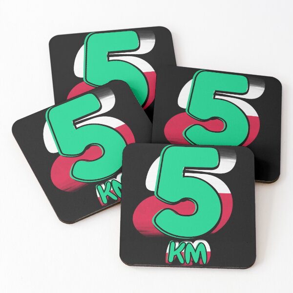 Item preview, 5KM Running Achievement - Poland - Emerald Green designed and sold by NineSevenFour.