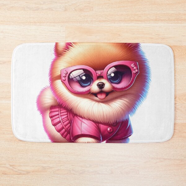 Item preview, Adorable Pink Posh Pomeranian Puppy – Cute Diva Dog Aesthetic designed and sold by Puppy Paws.