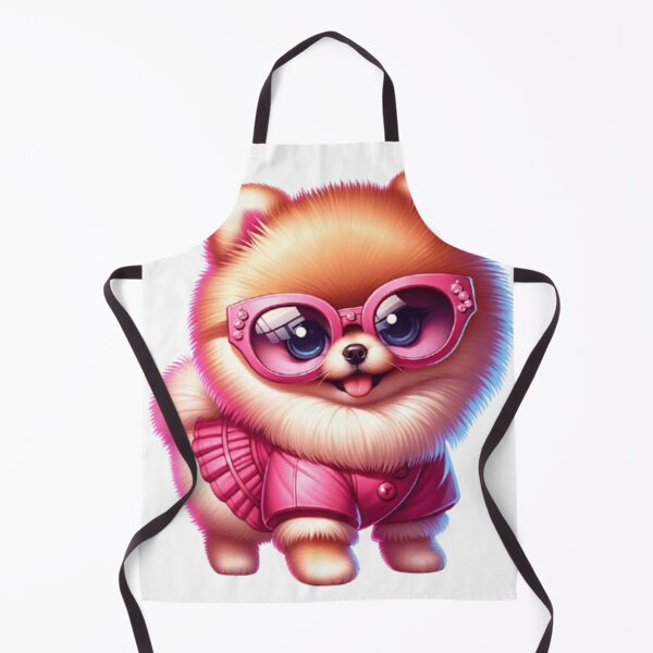 Item preview, Adorable Pink Posh Pomeranian Puppy – Cute Diva Dog Aesthetic designed and sold by Puppy Paws.
