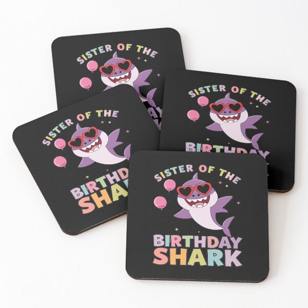 Item preview, Sister of the Shark Birthday Sis Matching Family 1  designed and sold by PowAcademy.