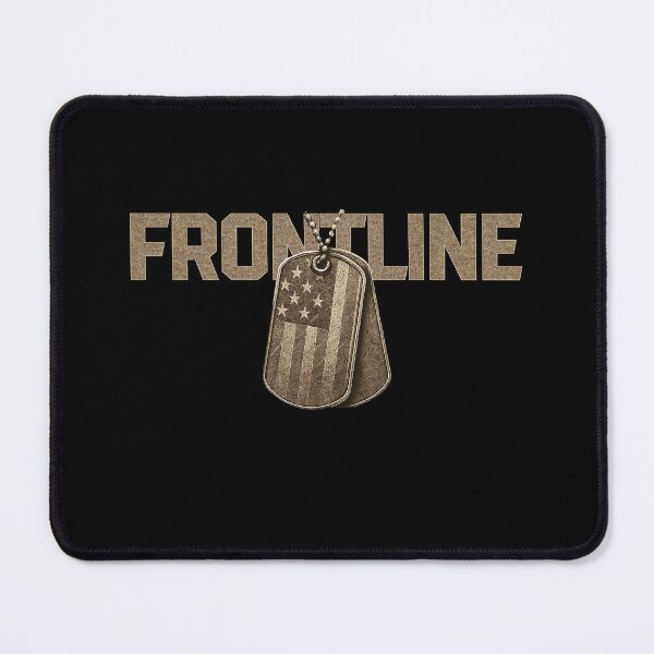 Item preview, FRONTLINE Military Dog Tags Design designed and sold by Callsign 84.