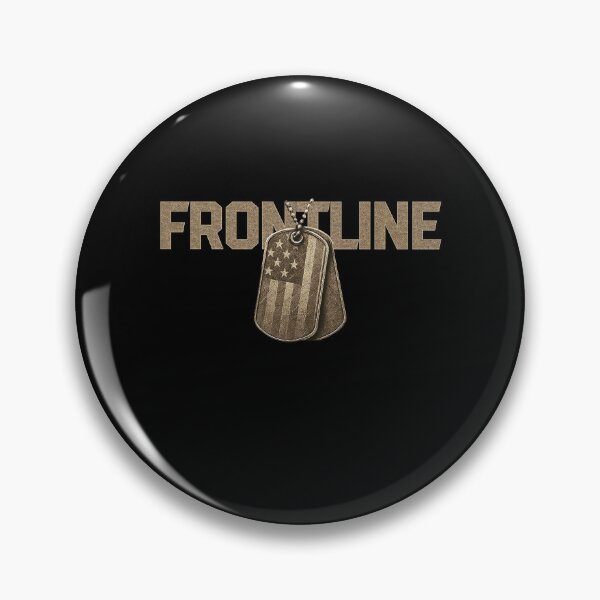 Item preview, FRONTLINE Military Dog Tags Design designed and sold by Callsign 84.
