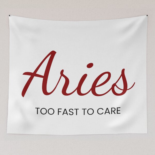 Item preview, Aries – Too Fast to Care designed and sold by MetaModel Studio.
