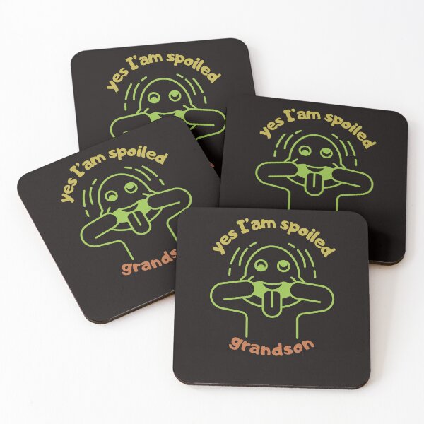Item preview, Yes I'm a Spoiled Grandson Funny Gifts designed and sold by GavloDesign.