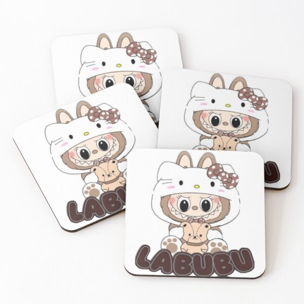 Item preview, Kawaii Labubu Bunny Art designed and sold by AesthinkArt.