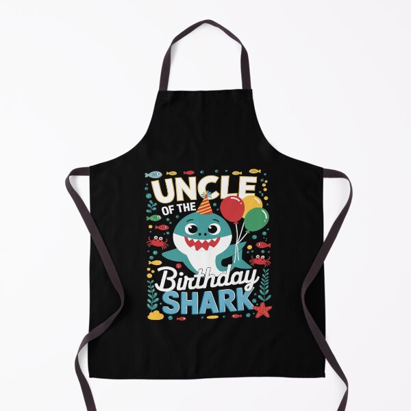 Item preview, Uncle Birthday Kids Shark Party Matching Family1 designed and sold by PowAcademy.