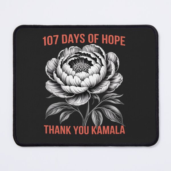 Item preview, 107 Days of Hope Thank You Kamala 107 Days Kamala Flower designed and sold by tkhrbika.