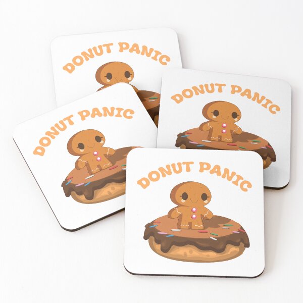 Item preview, Donut Panic Shirt – Funny baking Donut Pun Design designed and sold by PixelWaveBD.