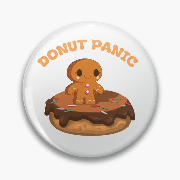 Item preview, Donut Panic Shirt – Funny baking Donut Pun Design designed and sold by PixelWaveBD.