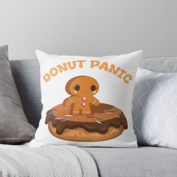 Item preview, Donut Panic Shirt – Funny baking Donut Pun Design designed and sold by PixelWaveBD.