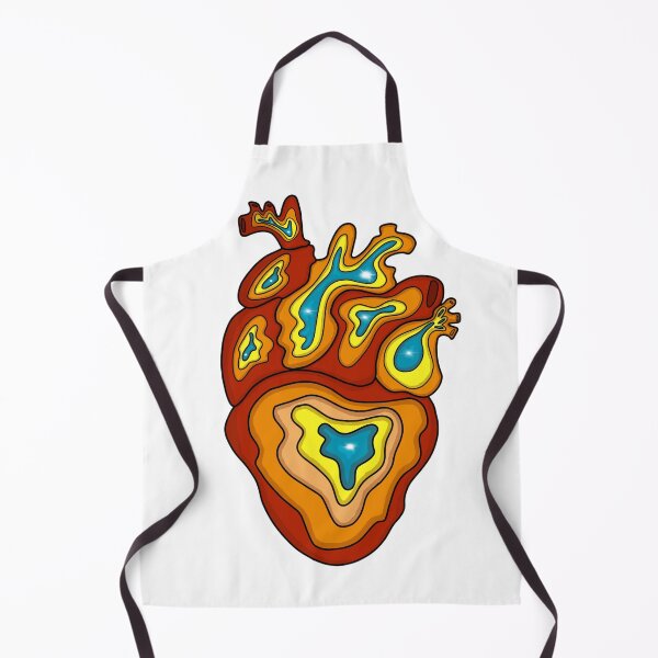 Item preview, Inverted colors realistic heart designed and sold by s.artaller.
