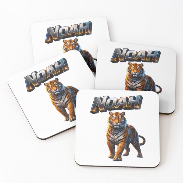 Item preview, Noah Year of the Tiger Eastern Zodiac Tiger Power Strength Design designed and sold by AlexLineArt.
