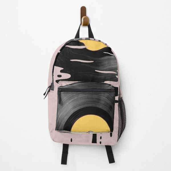Item preview, Melting Vinyl Record Art – Retro Music Aesthetic Design designed and sold by Kruti Collection.
