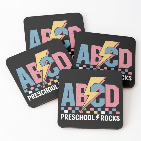 Item preview, ABCD Preschool Rocks Pencil Lightning Teachers Rock Boy Girl designed and sold by tkhrbika.