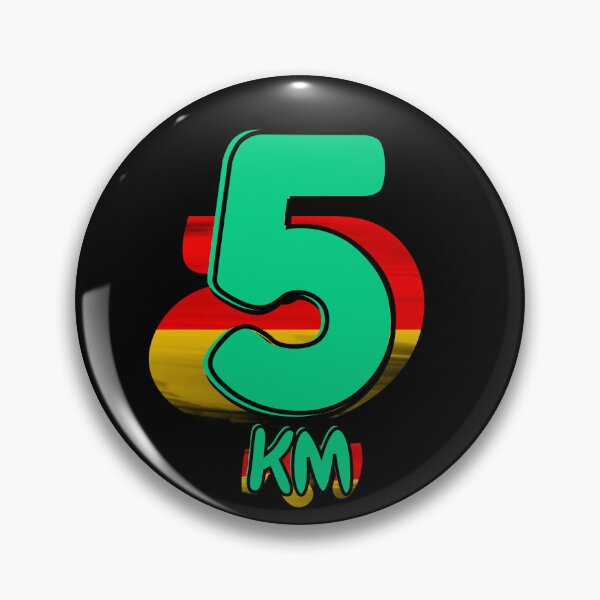 Item preview, 5KM Running Achievement - German - Emerald Green designed and sold by NineSevenFour.