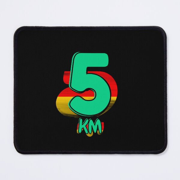 Item preview, 5KM Running Achievement - German - Emerald Green designed and sold by NineSevenFour.