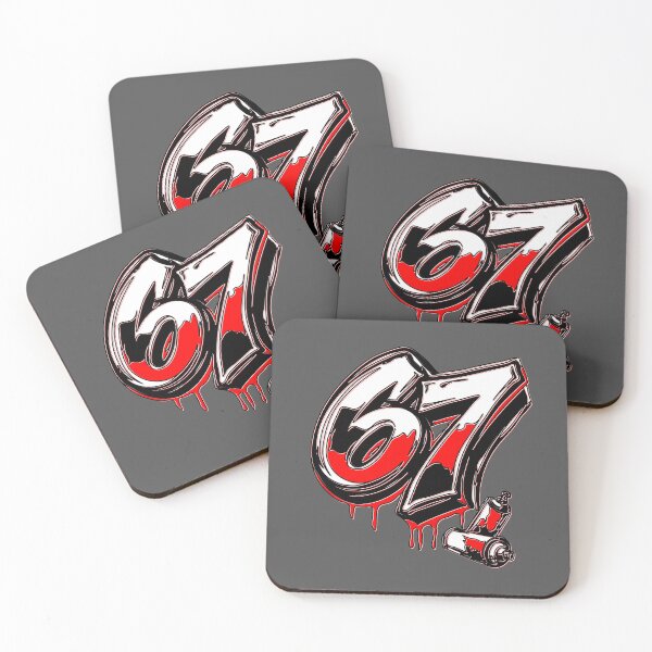 Item preview, Graffiti 67 Street Art Style six seven  designed and sold by 4rpixs.