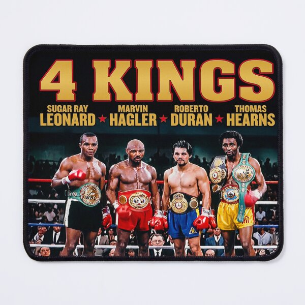 Item preview, 4 KINGS - Leonard * Hagler * Duran * Hearns designed and sold by DBM Photo Art 1.