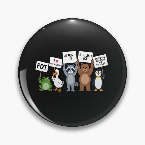 Item preview, Abolish ICE Animals  Goose Protest designed and sold by tkhrbika.