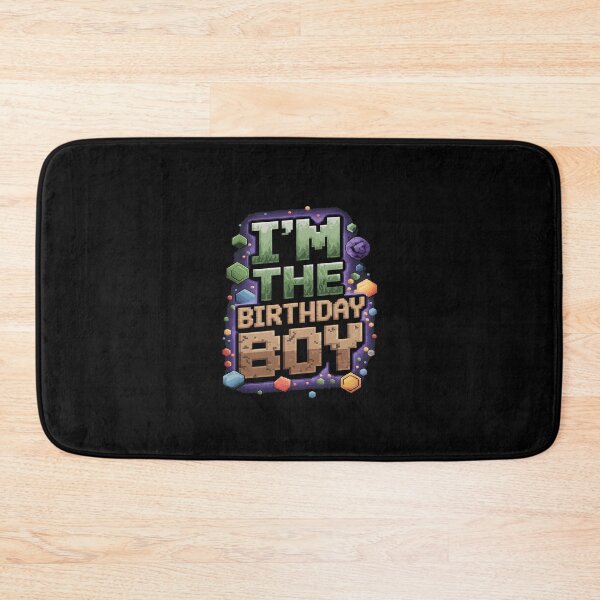 Item preview, I'm The Birthday Boy Game Pixel Gaming Video Gamer Kids Boys  designed and sold by CombatTask.