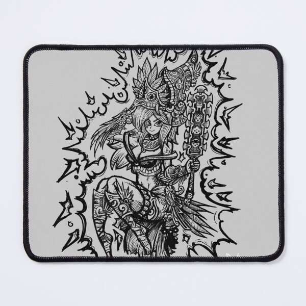 Item preview, Copy of Dark Magician Girl prehispanic version from mictlan purple designed and sold by UrielCalavera.
