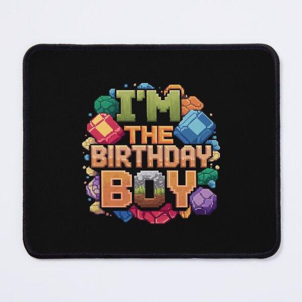 Item preview, I'm The Birthday Boy Party Video Gamer Pixel  designed and sold by CombatTask.