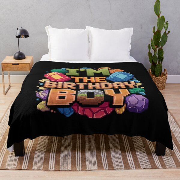Item preview, I'm The Birthday Boy Party Video Gamer Pixel designed and sold by CombatTask.