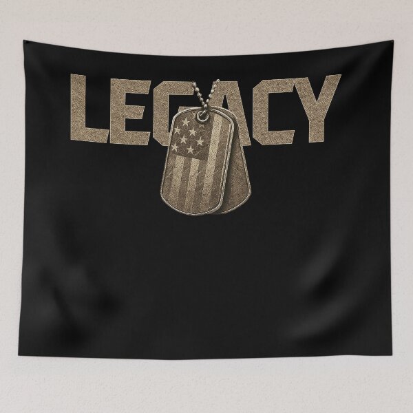 Item preview, LEGACY Military Dog Tags Design designed and sold by Callsign 84.