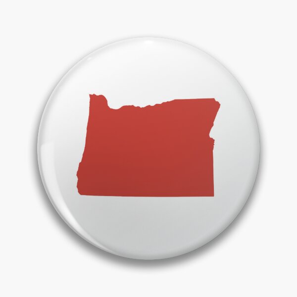 Item preview, oregon Map Silhouette – Minimal Maroon designed and sold by Paper Drip.