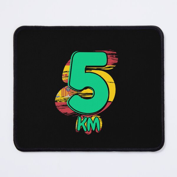 Item preview, 5KM Running Achievement - Spain - Emerald Green designed and sold by NineSevenFour.
