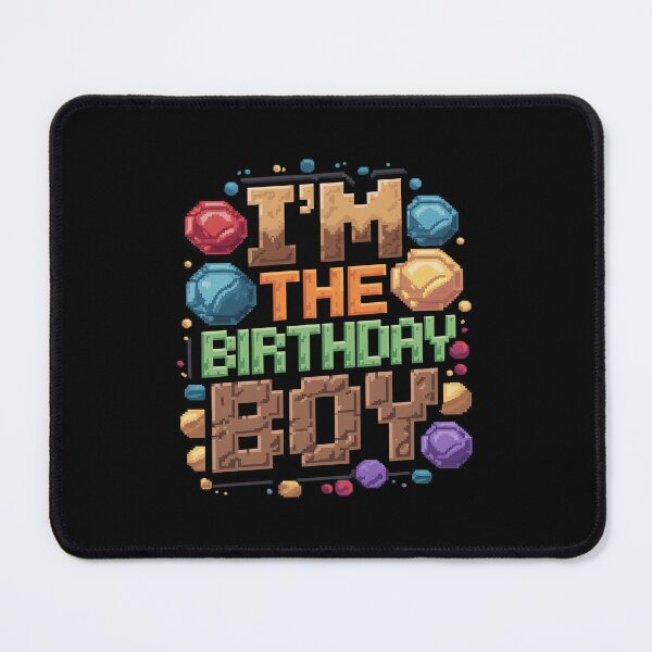 Item preview, I'm The Birthday Boy Pixel Number Video Gamer 3 designed and sold by CombatTask.